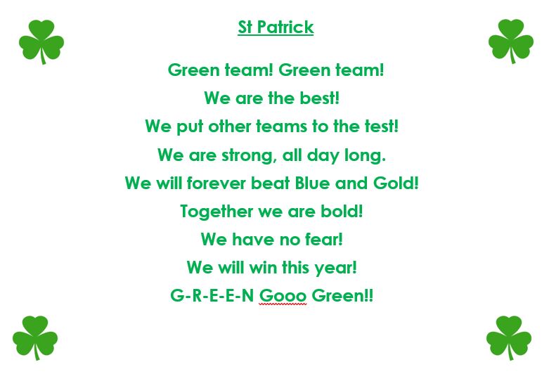 Green Team Chant